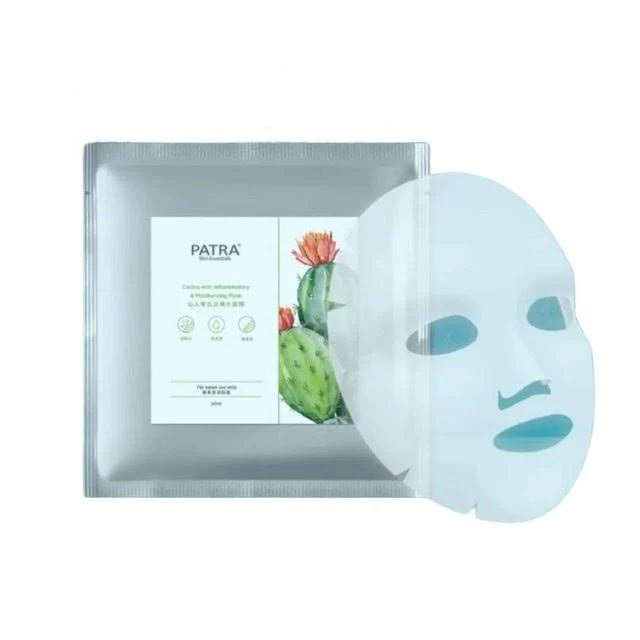 PATRA® 仙人掌抗炎補水面膜  (1包20片)